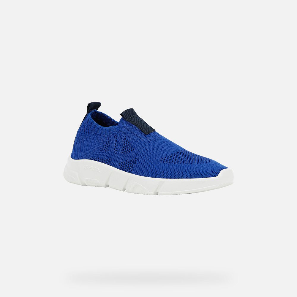 Geox Sneakers Blue Aril - Geox Boys Shoes - EZNUKR859